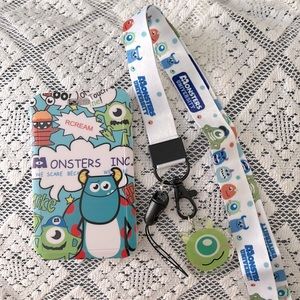 “Cartoon Monster Inc” Disney Inspired Lanyard